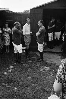01317 Prints: The Duke of Edinburgh was umpire for the polo match between Ham and Windsor teams
