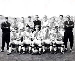 Dunfermline Athletic Football Team 1966 / 1967 back row