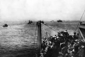 00994 Prints: The Dunkirk evacuation, the evacuation of Allied soldiers from the beaches