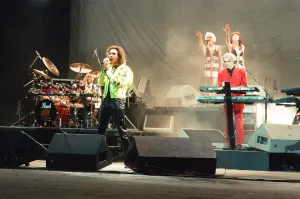 Durna Duran Prints: Duran Duran in concert. Pictures circa 14th March 1989 The group were