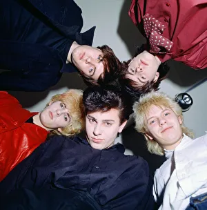 Duran Duran - pop group Picture taken circa 1st February 1981