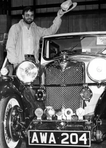 Vintage Prints: Made in Durbar Avenue, Coventry, this 1934 Riley Kestrel was derelict when bought in 1978