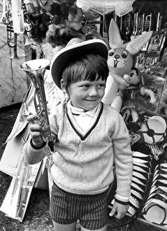 Durham Miners Gala - 5 year old Andrew enjoying the gala