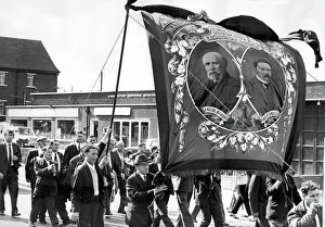 Durham Miners Gala - The Easington miners lodge banner