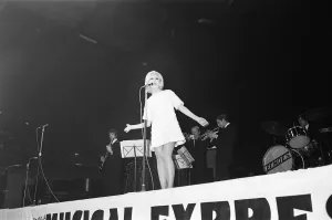 Wembley Prints: Dusty Springfield sings at The New Musical Express Poll Winners All Star Concert