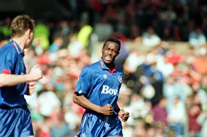 00248 Prints: Earl Barrett. FA Cup. Manchester United 3 v Oldham Athletic 3