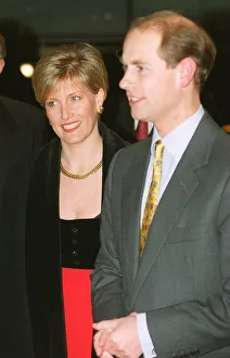 Earl Of Wessex Prints: Earl and Countess of Wessex Nov 1999 attend the Norwegian National ballet