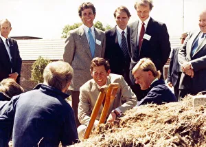 Cleveland Prints: Down to earth, Prince Charles chats to the gardeners at the Botanical Gardens
