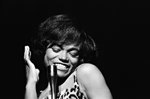 Eartha Kitt performing at Talk of the Town 7th September 1960