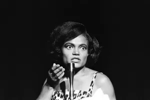 Eartha Kitt performing at Talk of the Town 7th September 1960