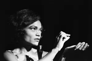 Eartha Kitt performing at Talk of the Town 7th September 1960