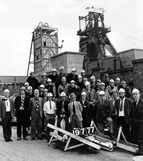 Images Dated 10th October 1977: Easington Colliery workers. Circa 1977