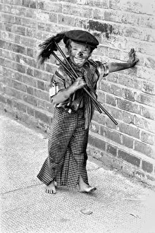 Images Dated 19th August 1980: East street Market 100 years celebrations: Four year old boy Tommy Stafford dressed as a