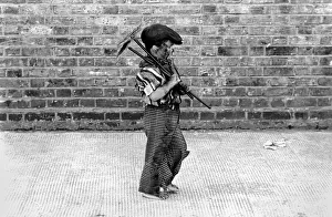 East street Market 100 years celebrations: Four year old boy Tommy Stafford dressed as a