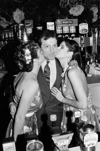 EastEnders star Leslie Grantham attends the opening of Paradise Lost discotheque, Watford
