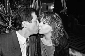 EastEnders stars Leslie Grantham and Susan Tully attend the opening of Paradise Lost