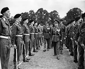 00059 Prints: Eaton Hall Officer Cadet School passing-out parade. August 1951 P005715