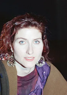 Eddi Reader, Scottish singer songwriter pictured Thursday 17th January 1991