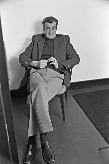 Television Studios Prints: Eddie Braben comedy scriptwriter seen here at the BBC Television Centre in West London