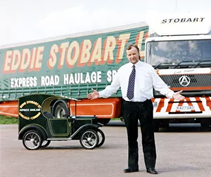 One Man Only Prints: Eddie Stobert haulage eddie stobart now his lorries have made him a cult figure as