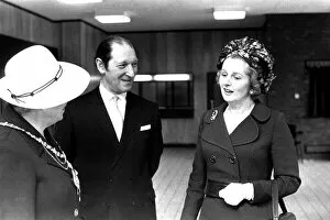 Images Dated 26th April 1972: Education Minister Margaret Thatcher at Sunderland to open the Wearside College of