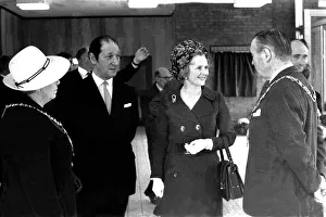 Education Minister Margaret Thatcher at Sunderland to open the Wearside College of