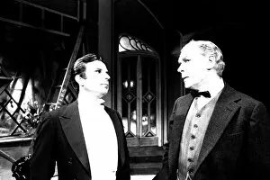 Images Dated 1st June 1971: Edward Hardwicke and Paul Schofield at the Theatre Royal