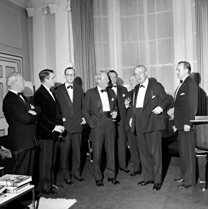 Edward Heath seen here with former Prime Minister Harold MacMillan. March 1969 Z2664