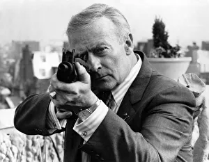 Pointing Prints: Edward Woodward actor who plays Robert McCall in new american tv series The Equalizer