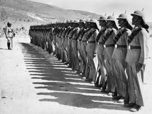 Middle East Prints: El Jaich EI Arabi, the Arab Legion, was formed after the last war by the Emperor Abdulla
