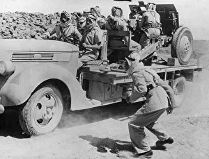 01446 Prints: El Jaich EI Arabi, the Arab Legion, was formed after the last war by the Emperor Abdulla