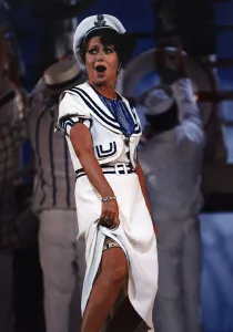 Elaine Paige Actress and Singer in Gala Rehearsal at the Palladium