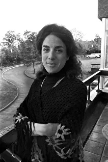 Eleanor Bron relaxes before appearing at the City Hall with John Amis