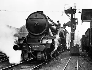 Electric coaling installation and inspection pit at Kings Cross Station