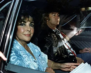 Webpix2005 Prints: Elizabeth Taylor Actress attended a Freddie Mercury Tribute in Britain