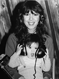 01060 Collection: Elkie Brooks singer with her son Jermaine Jerome who is about to start recording an album