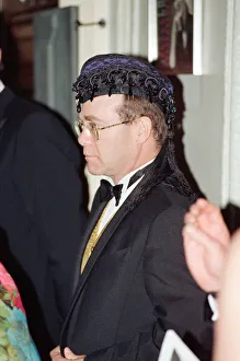 Pianist Prints: Elton John attends a charity performance of Tango Argentino in aid of National Aids Trust