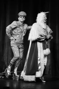 Elton John brings the house down in a charity show at Londons Theatre Royal