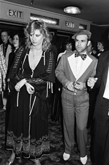 Award Prints: Elton John with guest at Capital Radios awards to the music industry
