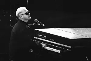 01066 Prints: Elton John performing at the Stand by Me: AIDS Day Benefit concert at Wembley Arena