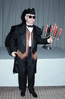 Elton John pictured in Paris where he is performing during his Reg Strikes Back Tour