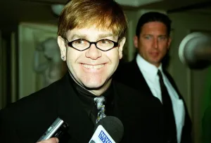 Elton John Singer June 98 At the Ivor Novello Awards 1998 at the Grosvenor House