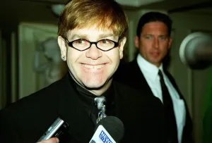 Elton John Singer June 98 At the Ivor Novello Awards 1998 at the Grosvenor House