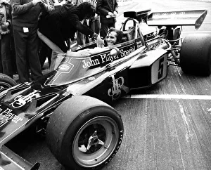Emerson Fittipaldi motor racing from Brazil winner of Rothmans £