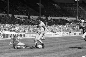 Wembley Prints: Emley v Colne Dynamoes F. C. in the Football Association Challenge Vase Final held
