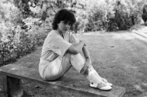 Emma Samms, British actress and currently starring in American daytime television soap