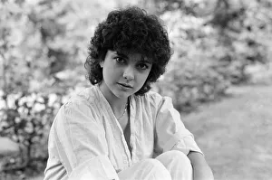 Emma Samms, British actress and currently starring in American daytime television soap