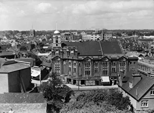 Skyline Prints: The Empire in Kingston seen from the roof of Bentalls Depository September 1936