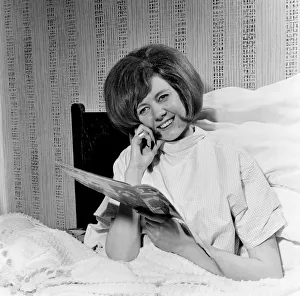 The end of a busy day and Cilla Black has an early night before leaving for Glasgow