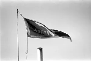 Finance Prints: End of an Era. Aston Martin Close. Newport Pagnell after the announcement that the Aston